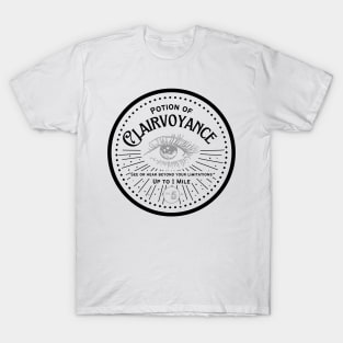 Potion of Clairvoyance: Black Version T-Shirt